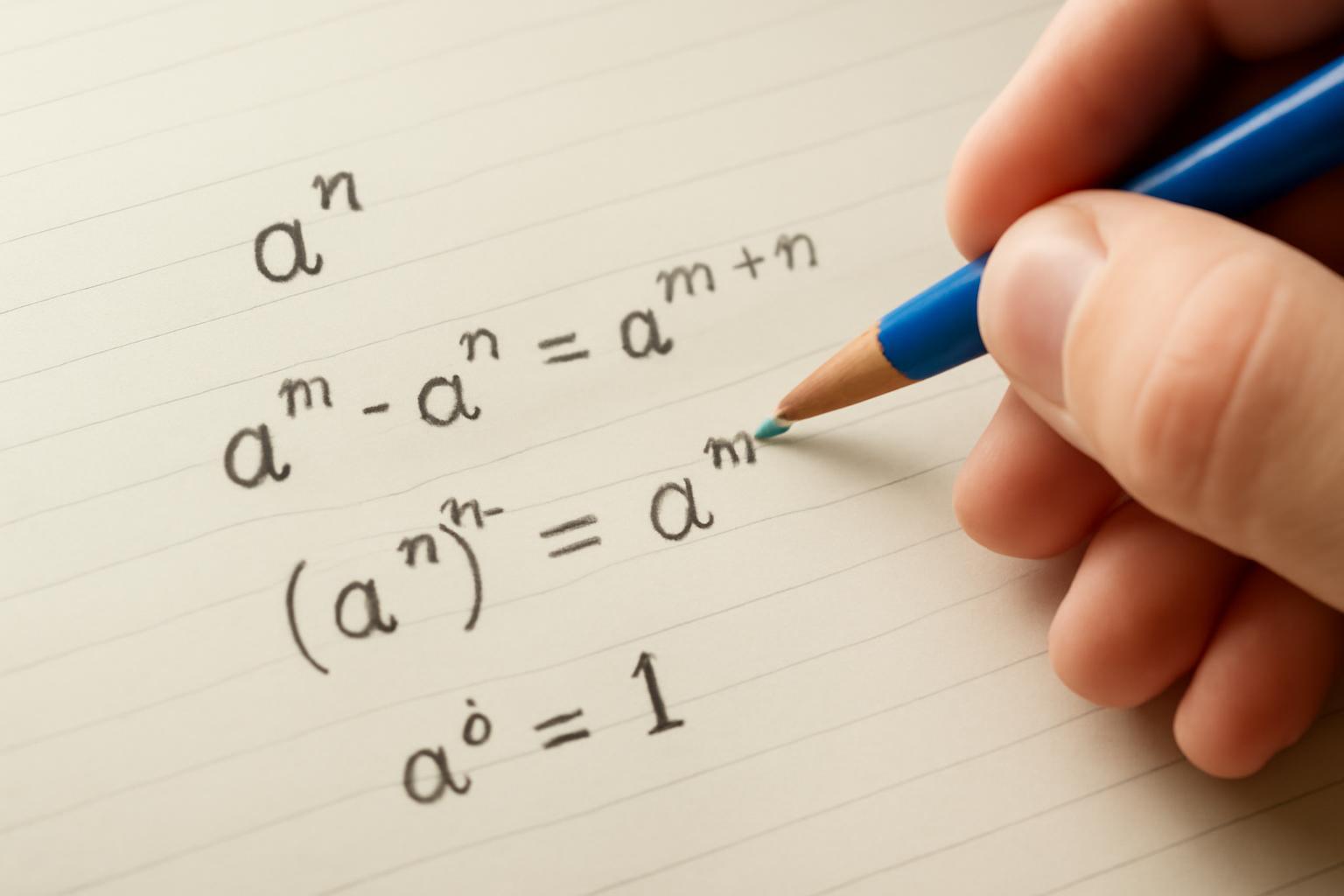 Az egész számú kitevők alapvető tulajdonságai