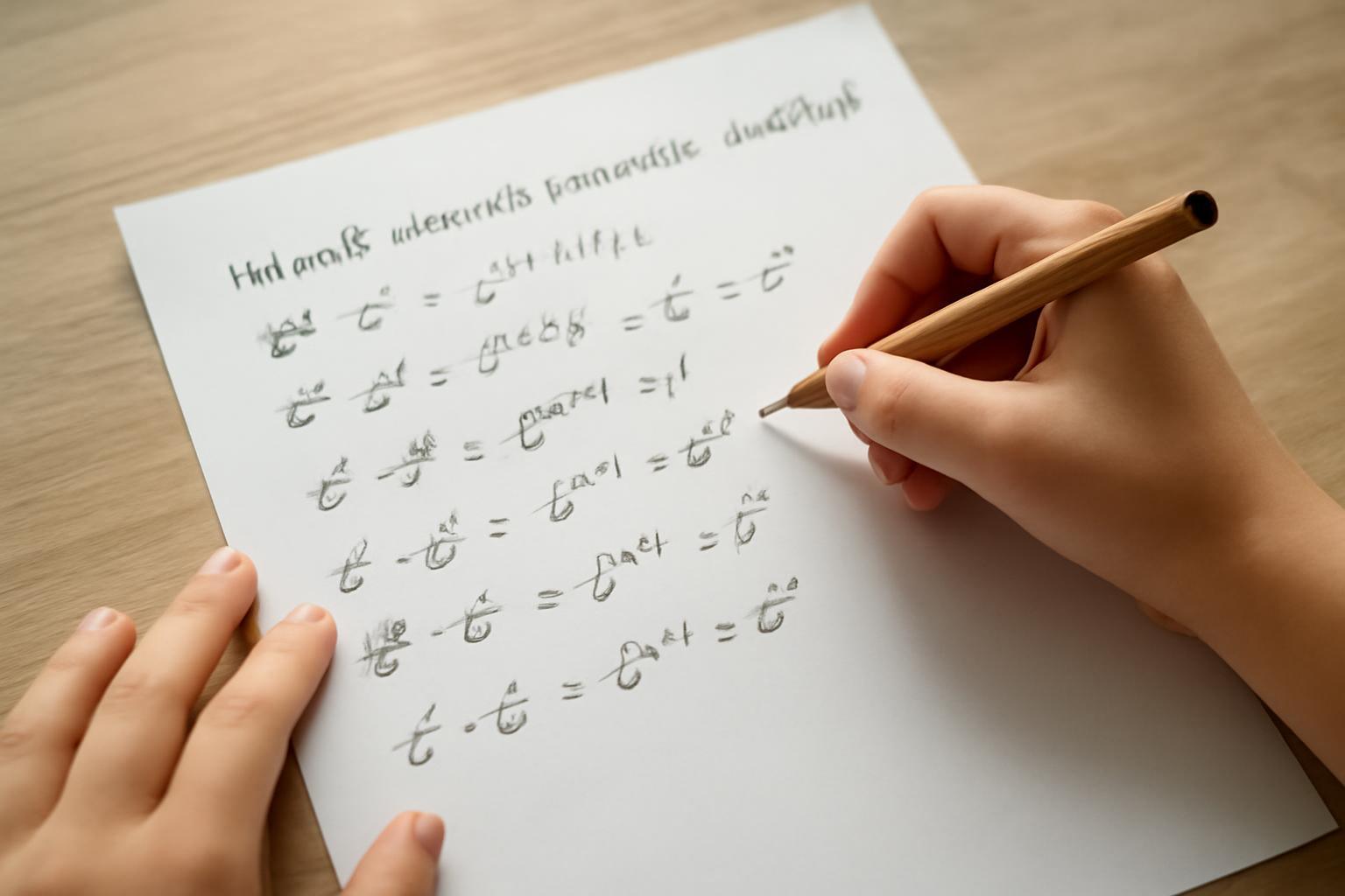 Kitevős szorzás és osztás szabályai, eltérései