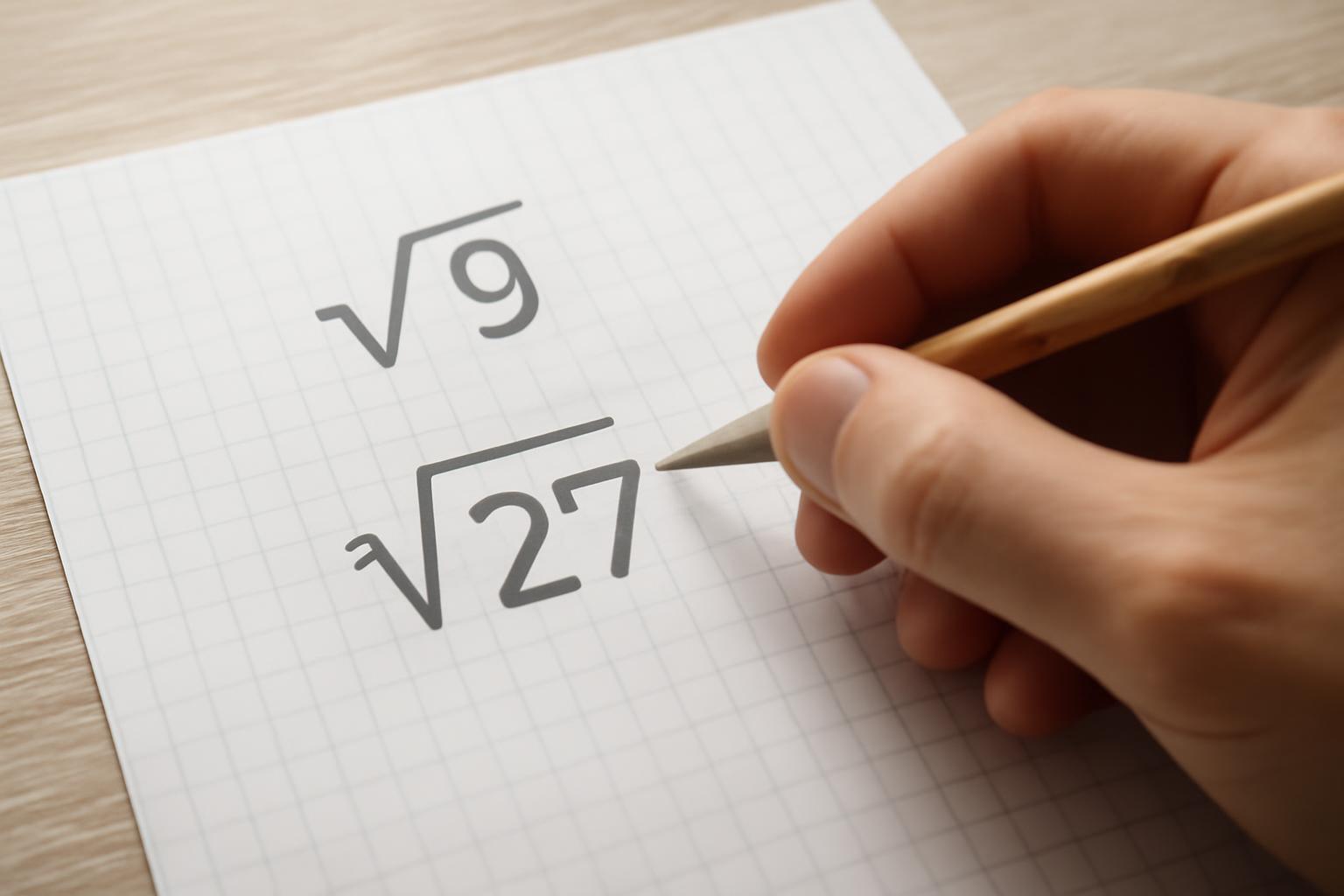 A köbgyök fogalma: mi különbözteti meg a négyzetgyöktől?