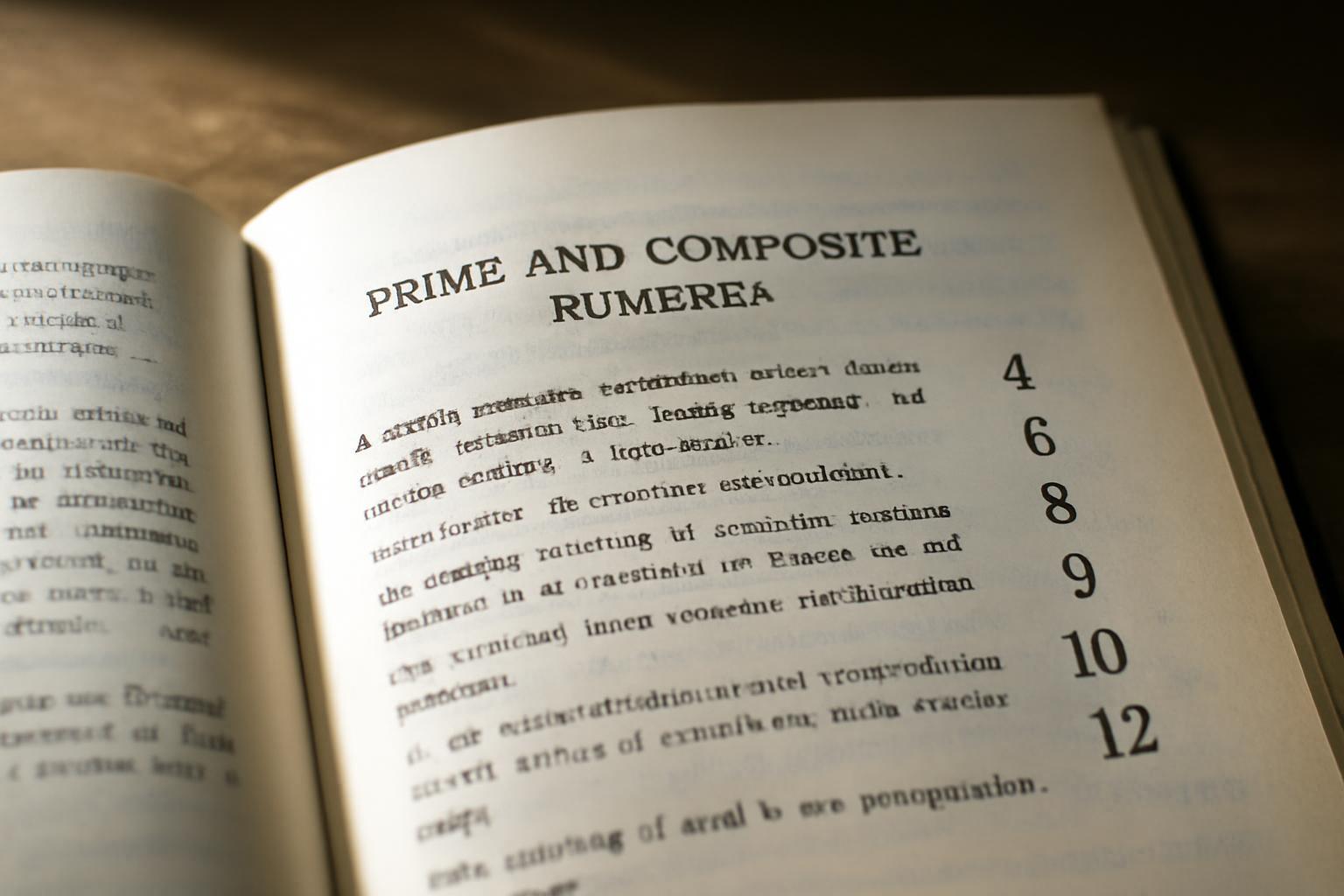 Prímszámok és összetett számok