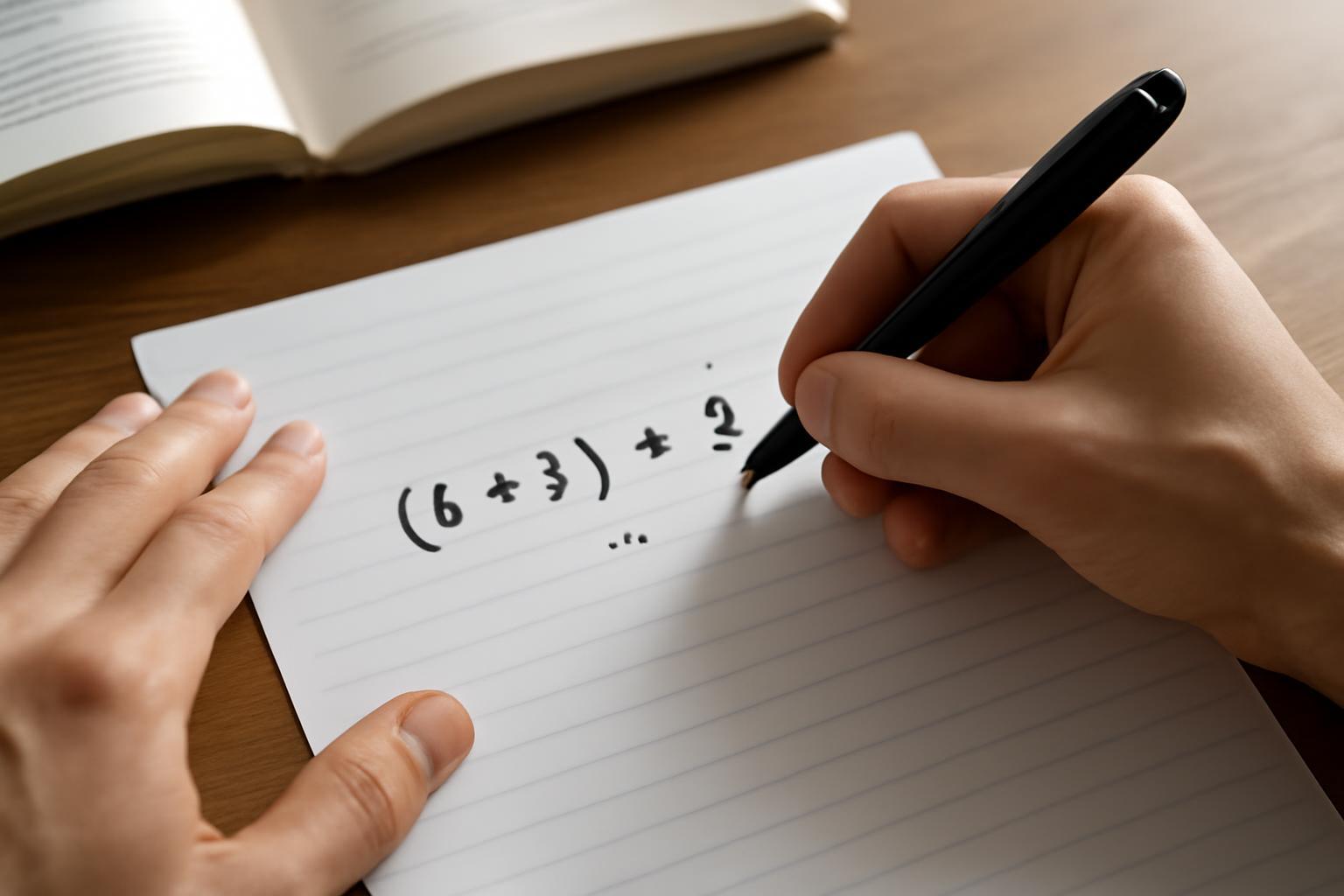 Szorzás és osztás zárójelben lévő tagokkal