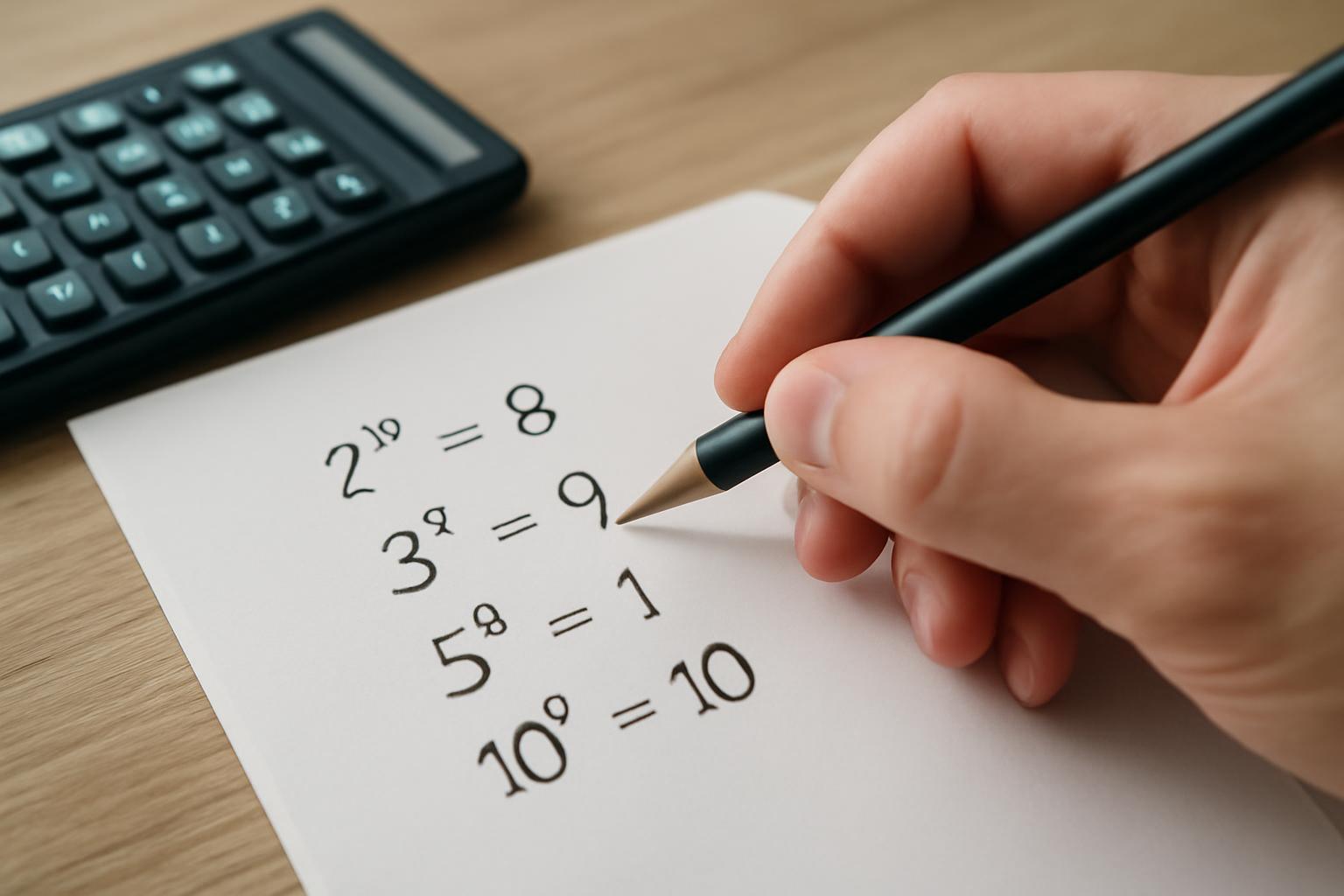 Pozitív kitevők és hatásuk a számokra